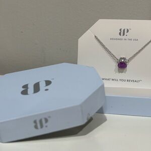 Purple Ice Crystal Necklace by BP